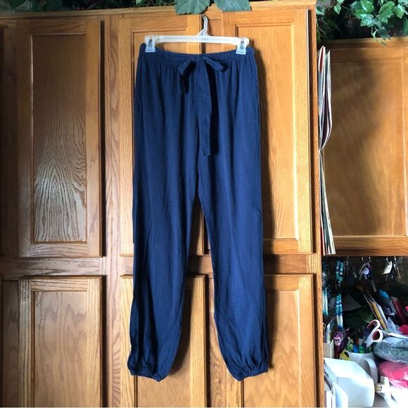 Eberjey Cozy Time Joggers Lounge Pants Navy Blue - XS - Picture 2 of 12